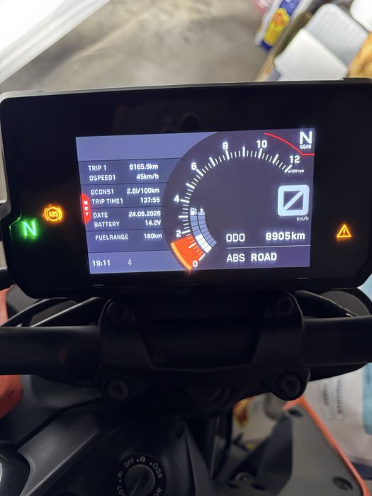 KTM Duke 125 de 2019