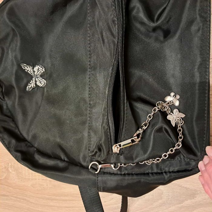 Plecak czarny młodzieżowy House