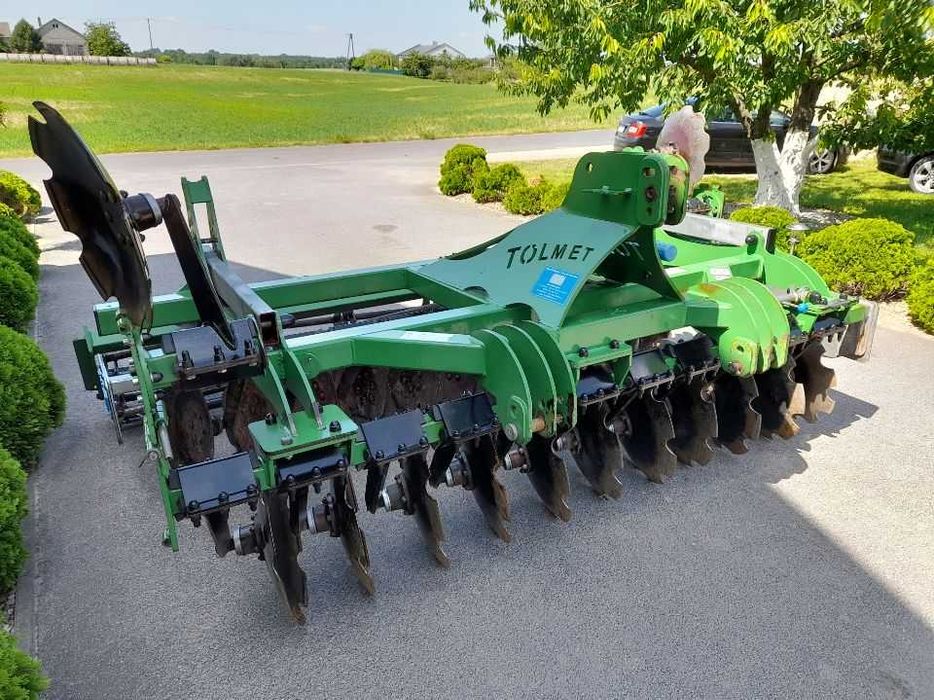 Agregat talerzowy 3 m, Brona Tolmet - Oryginalny, Bardzo dobry stan