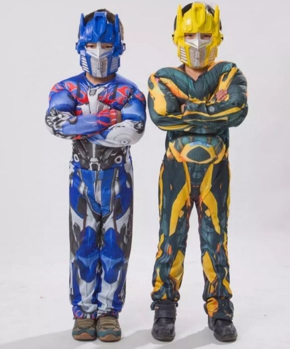 Дитячий костюм Трансформери, Оптімус, Бамбелбі на 3-4,5-6,7-8,9-10 р