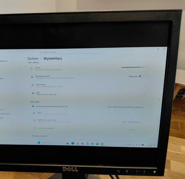 Monitor LCD DELL PS17OS  Czarny Sprawny 17"+ komplet kabli