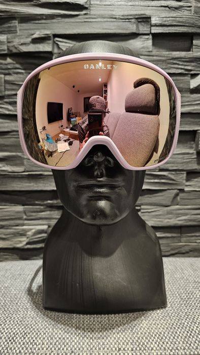 Gogle Oakley CUSTOM Flight Tracker L Toadstool Dip PRIZM Rose Gold S3