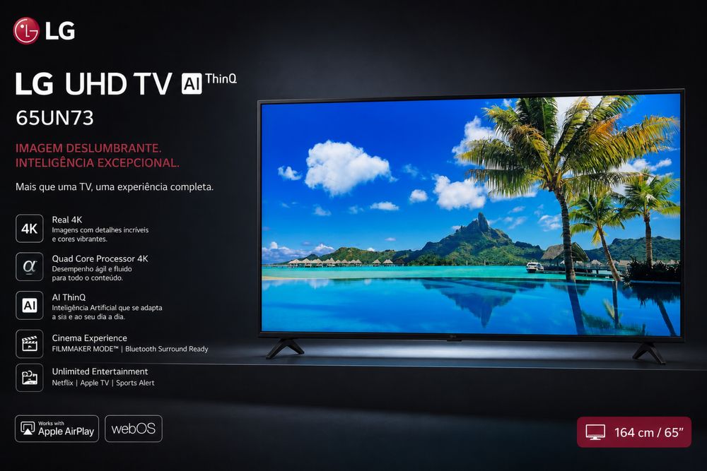 TV LG 65 polegadas