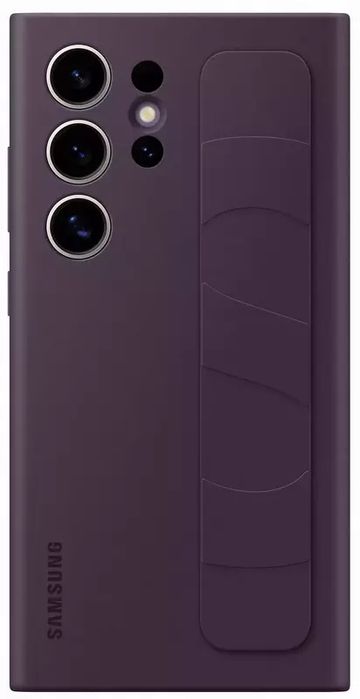 Чохол для Samsung Galaxy S24 Ultra Standing Grip Case Dark Violet (EF-GS928CEEGWW)Чохол для Samsung Galaxy S24 Ultra Standing Grip Case (Dark Violet)