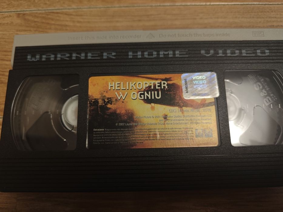 Kaseta VHS Helikopter w ogniu