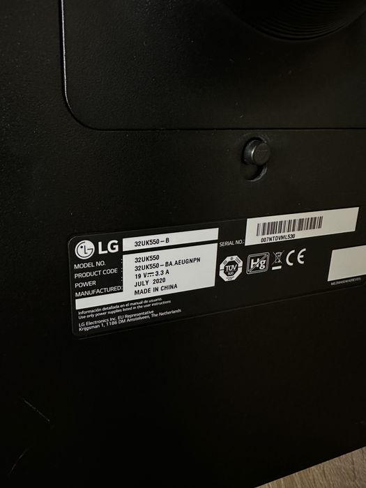 Monitor LG 32UK550-B 32”