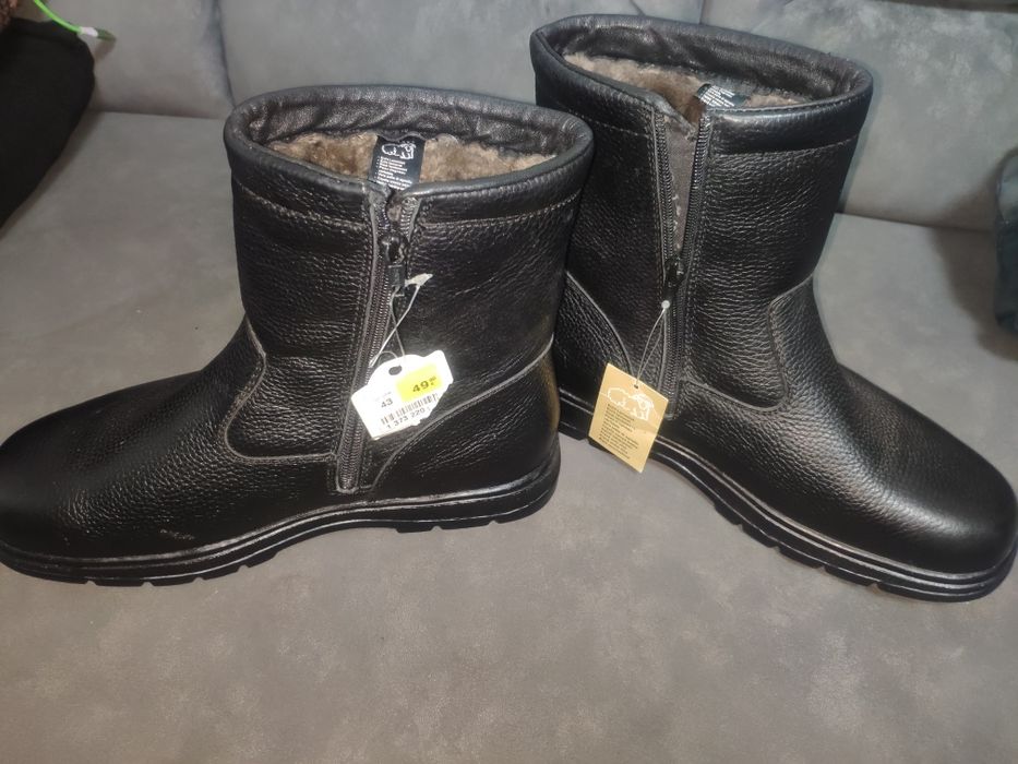 Нові німецькі чоботи  нат хутро, легкі теплі. р 43 Сlaudio Conti