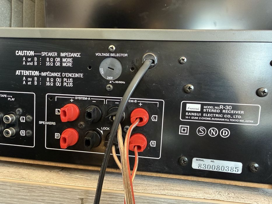 Amplituner Sansui  R30