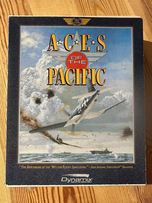 Aces of the Pacific 5,25" DOS (PC PL 1992) BIG BOX PL polskie wydanie