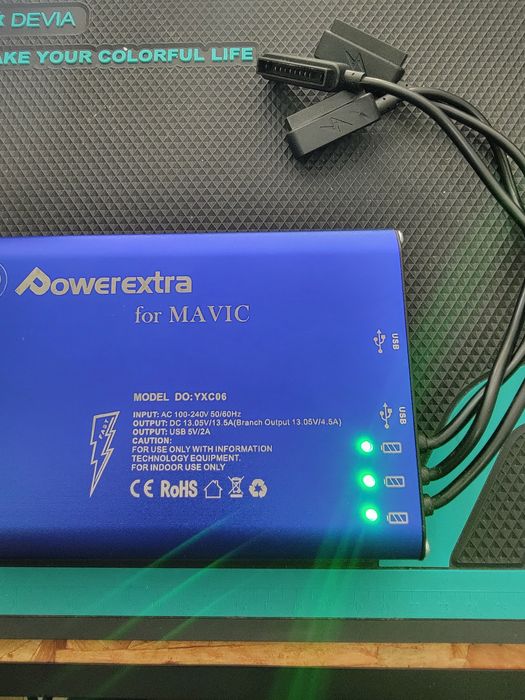 Carregador Hub 5 em 1 Drone Dji Mavic Pro