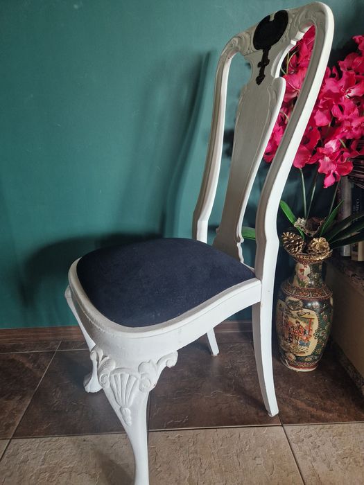 Krzesło ludwik glamour 3 szt.