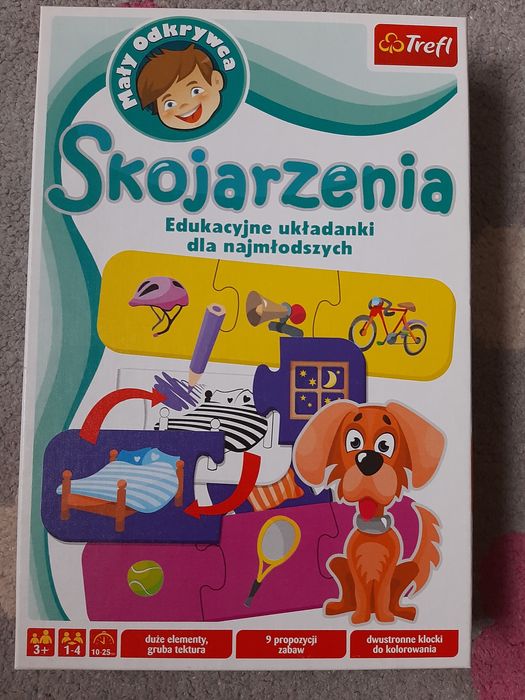 Układanka edukacyjna skojarzenia firmy Trefl