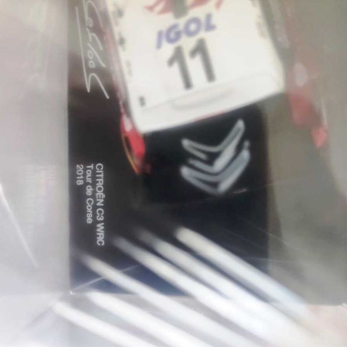 Citroen C3 WRC Tour de Corse 2018 #11 Sebastien Loeb Escala 1/43