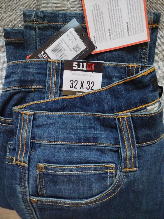 5.11 джинси DEFENDER- FLEX SLIMS (color Tinted  wash indigo 585)