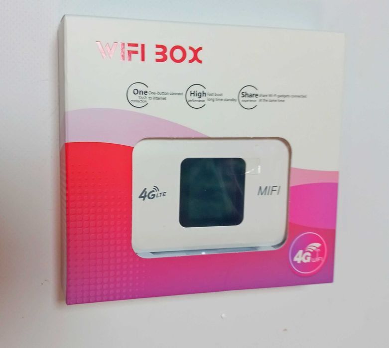 4g модем мобильн Wi-Fi роутер с АКБ  с LCD под сим карту 150 Мбит/с