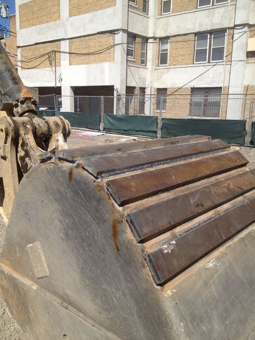 Reparação de baldes de máquinas