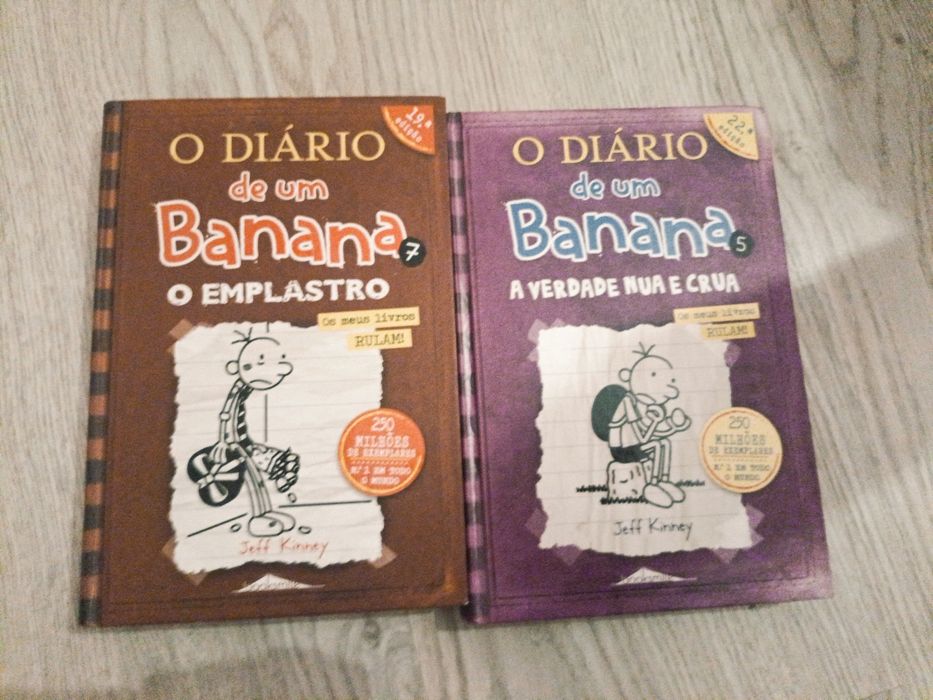Livros da coleçao diário de um banana