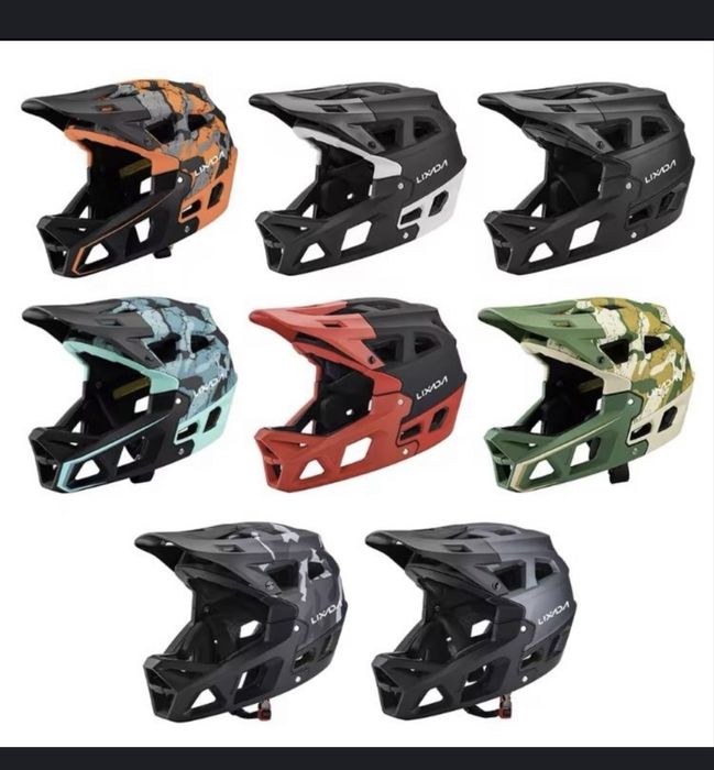 Вело шолом шлем 665грам mtb enduro downhill full face фулфейс fox rock