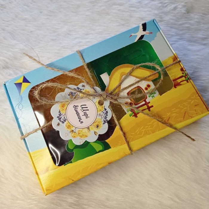 Подарунковий набір Український сувенір патріотичний жовто-блакитний