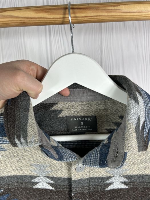 Primark Aztek куртка овершот з гарним дизайном Розмір SM