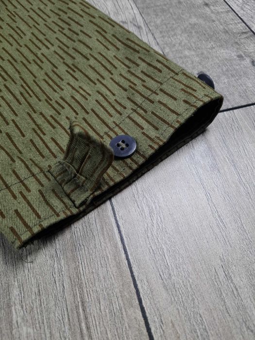 NVA Strichtarn SG48 1982 Kurtka Wojskowa nrd ddr Deszczyk Moro Militarny