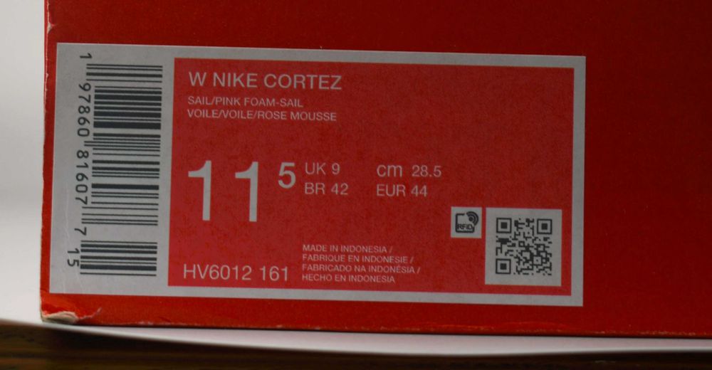 Sneakersy Nike Cortez HV6012  roz. 44