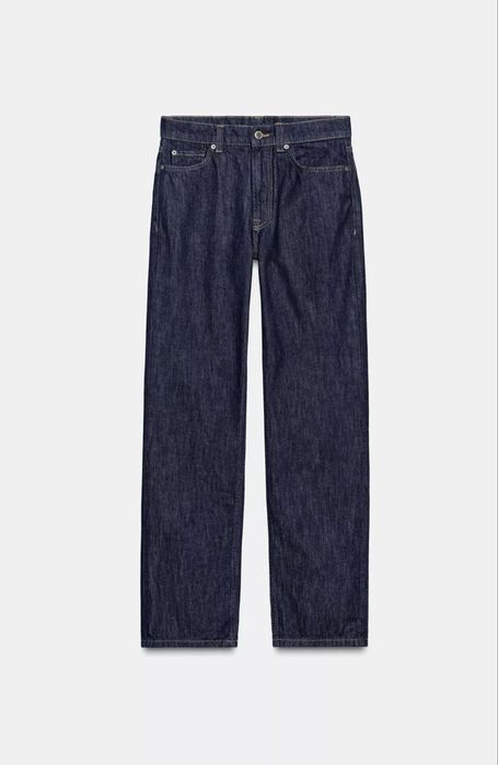 Zara Woman proste jeansy z wysokim stanem nowe r 36