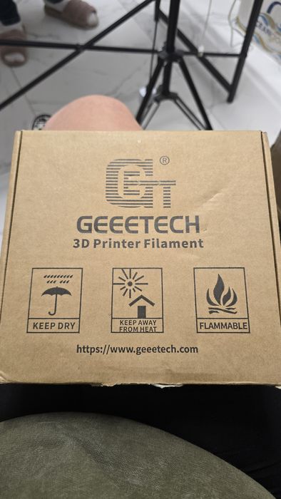 Пластик для 3Д принтера Geeetech TPU , помаранчевий