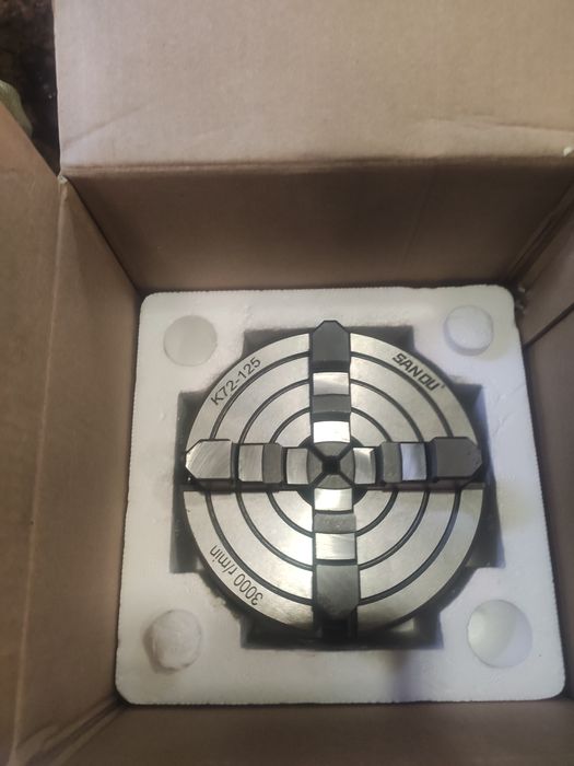 Токарный патрон 4-х кулачковый SANOU