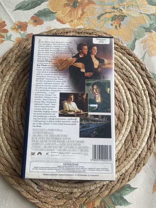 Kaseta VHS „Titanic”