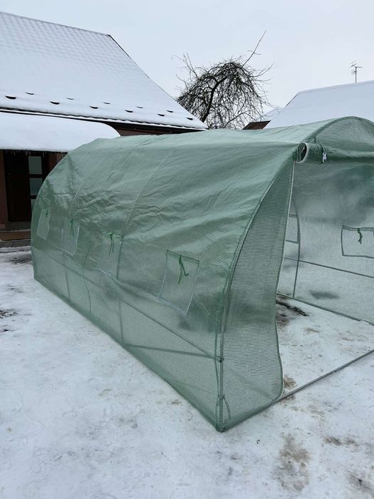 Теплиця парник з вікнами для саду, дачі 10 / 18 кв.м. Теплица