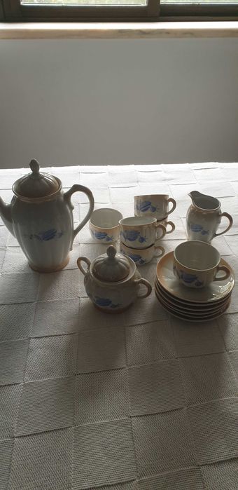 Serviço de café, antigo, Santa Clara