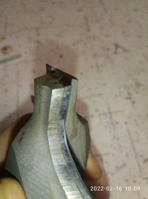 Фреза Алмазная по МДФ, торцевая (мыло) для станков с ЧПУ