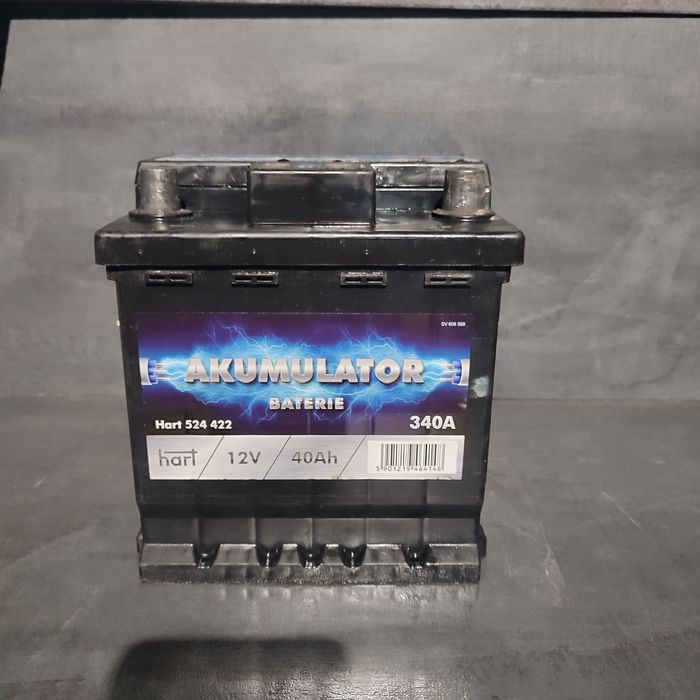 Akumulator Hart 12V 40Ah 340 A produkcja  Varta / Bosch