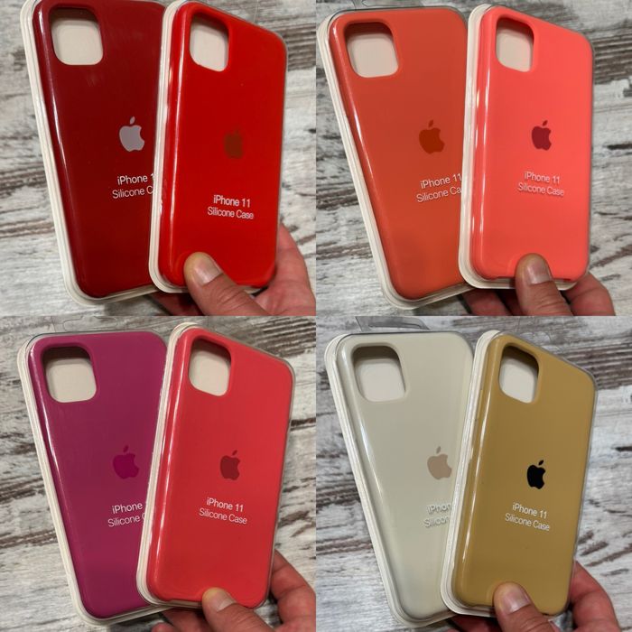 Айфон 11 silicon case чехол iphone 11 силиконовый soft touch микрофиб