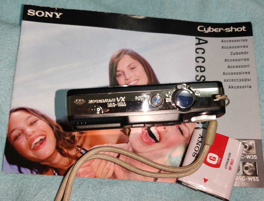Фотоапарат SONY DSC W55 мильниця раритер