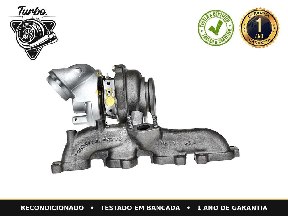 Turbo Reconstruído Garrett 775517 VW / Audi / Seat / Skoda 1.6 TDI 105cv