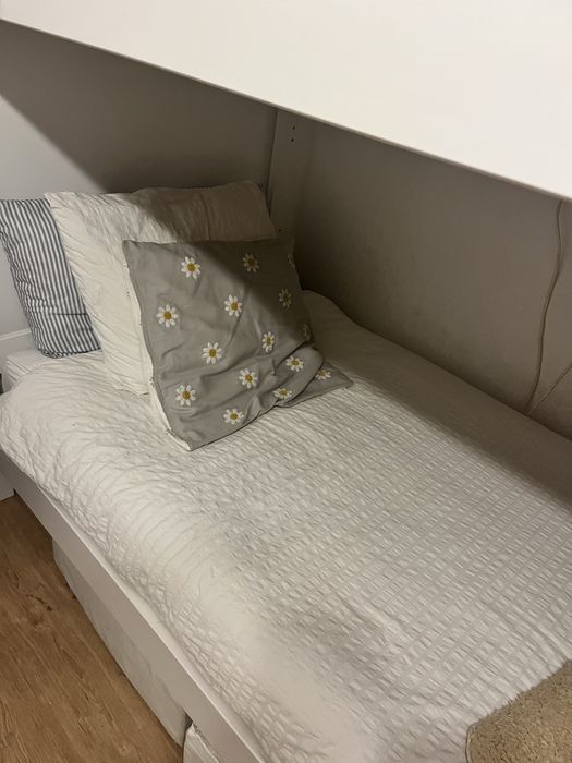 Capa Edredon branco Ikea