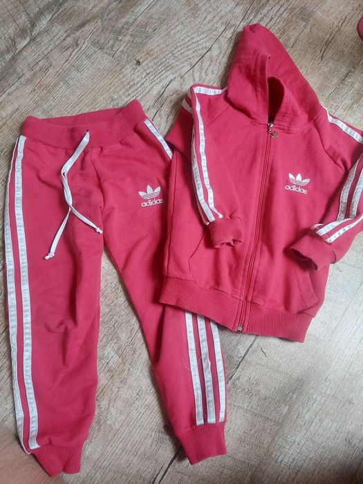 Dres rozowy 100 - 116  dla dziewczynki