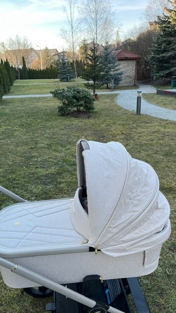Wózek Venicci Upline 2 stone beige 2w1 gondola i spacerówka