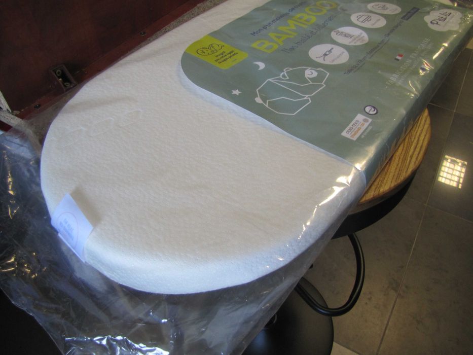 P'tit Lit Bambusowy materac do wózka gondoli 72x32 cm NOWY