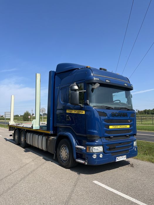 SCANIA R490 Specjalny Platforma Pomoc Drogowa