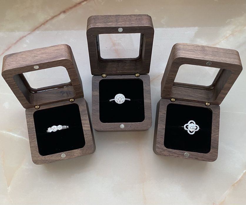 Колечко муасаніт конкурент діамантів муассанит каблучка в асортименті