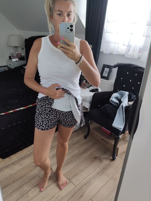 Shein spódnico spodenki roz L