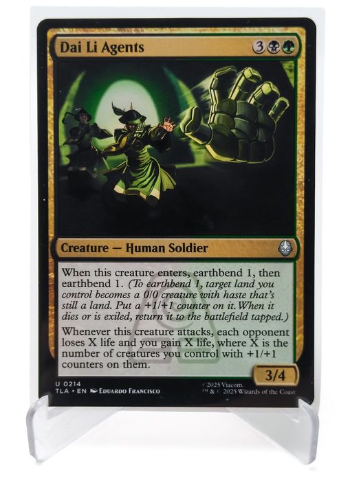 Dai Li Agents 214 Avatar: The Last Airbender MTG