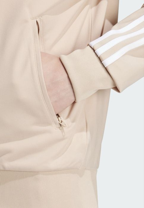 Bluza Adidas Originals rozpinana beżowa