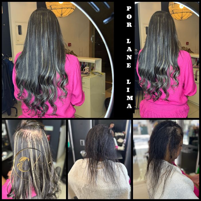 Extensao de cabelo / Manutenção