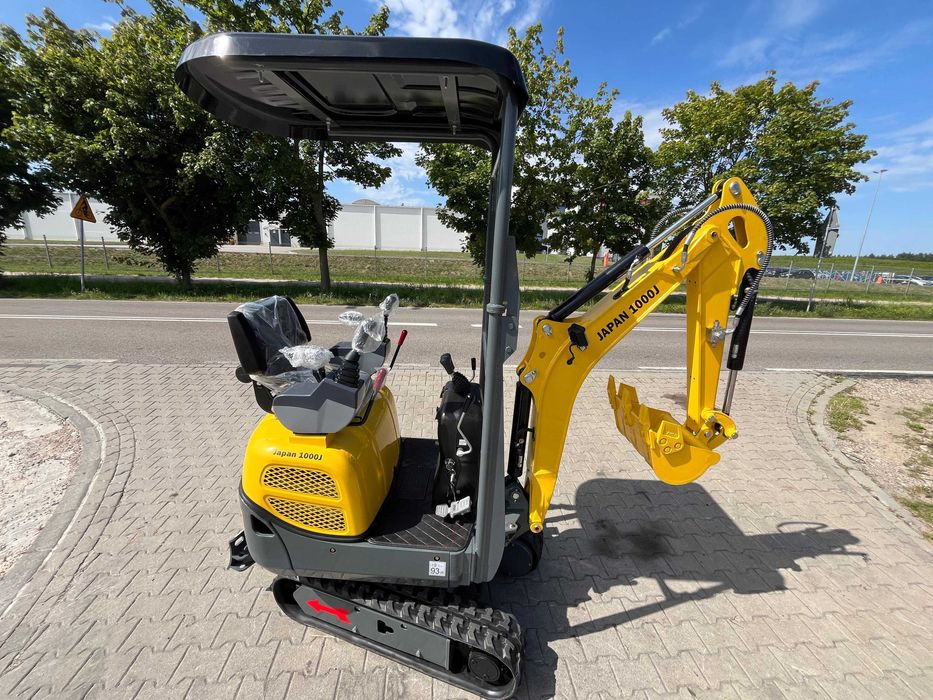Minikoparka KUBOTA silnik, Gunter Grossmann GG Japan 1000J