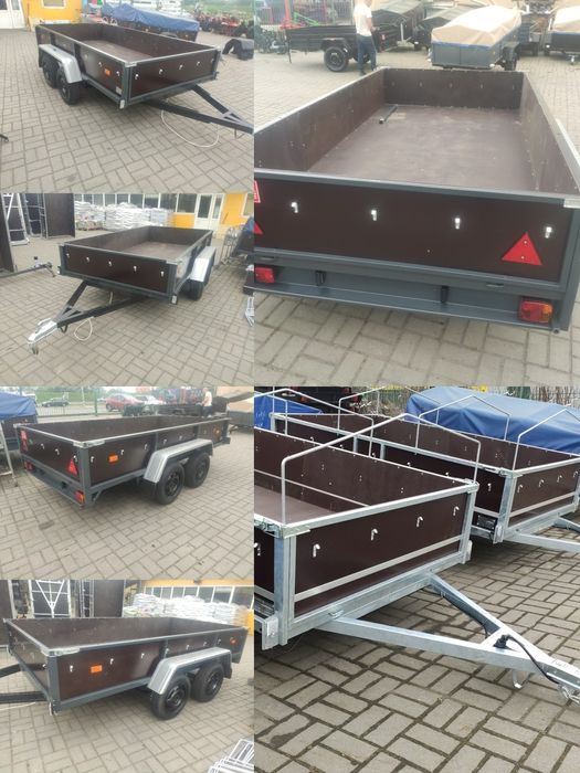 Причіп автомобільний 2*1.2 прицеп