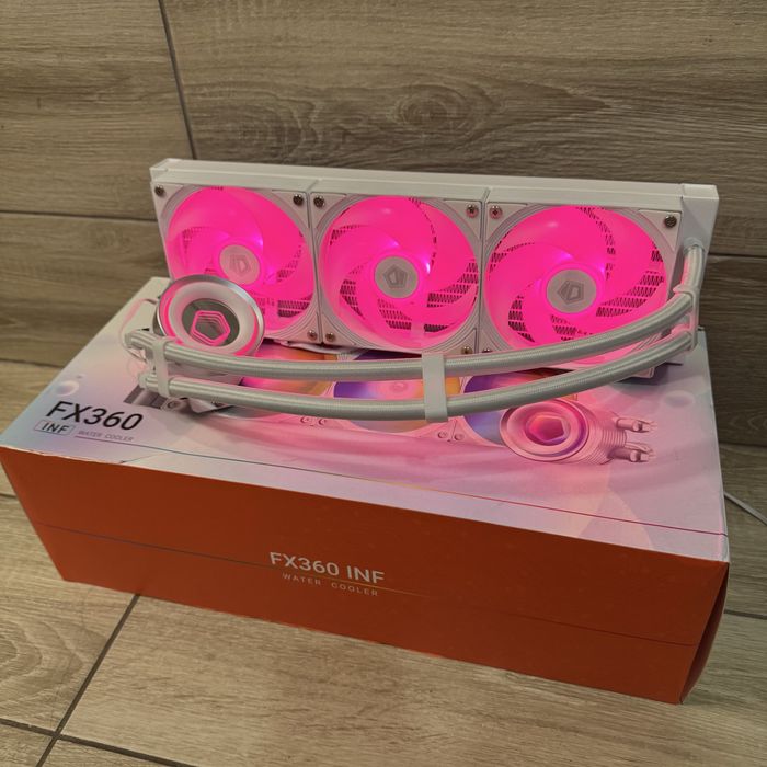 Водяне охолодження 360mm rgb white ID Cooling водянка, кулер